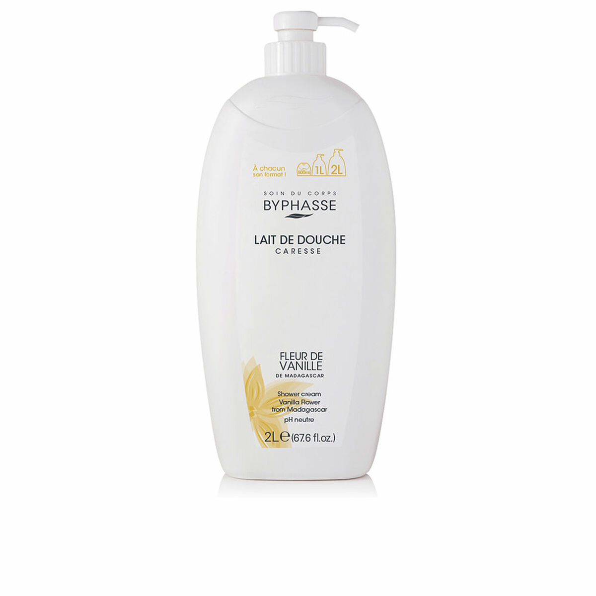 Gel za tuširanje Byphasse Fleur de Vanille 2 L